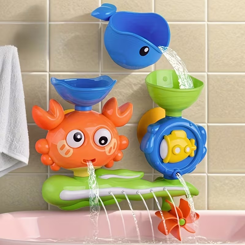 Suction Cup Bath Water Toy
