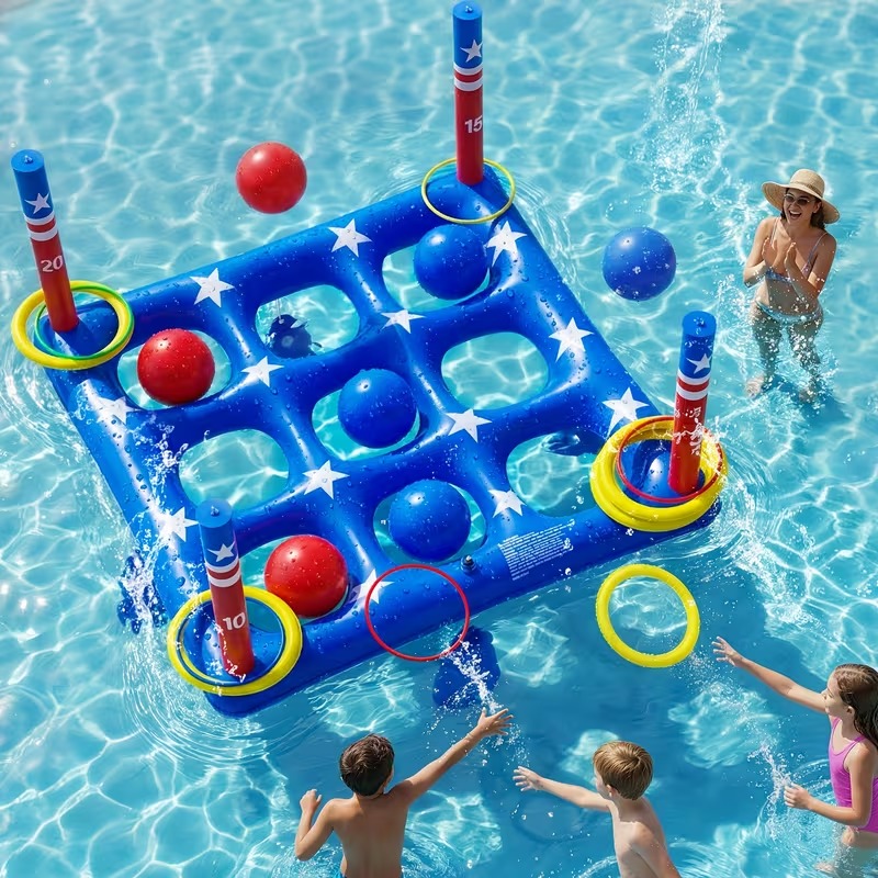2-in-1 Inflatable Pool Game